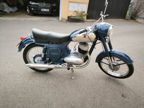 Jawa 350/361 Sport po profesionální renovaci,malá SPZ - 4