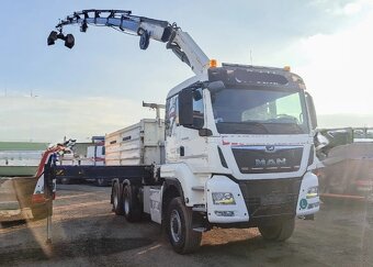 MAN TGS 33.420 - 6x6 – Sklápěč/Valník/tahač + HR-PALFINGER P - 4