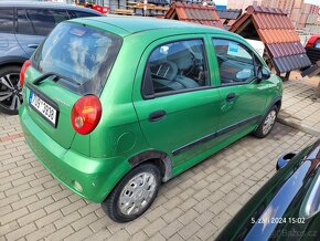 Chevrolet Matiz (Spark) 1.0l benzín, Platná STK, Klima - 4