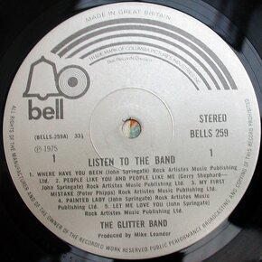 The Glitter Band – Listen To The Band  ( LP ) - 4