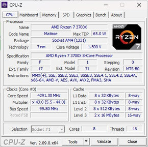 Herní PC- Ryzen 7, 32GB RAM, 1TB NVME, RTX3060TI, WIN11 - 4