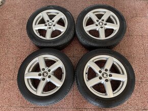 Originální alu kola Volkswagen r16,zimní pneu 5,5mm - 4