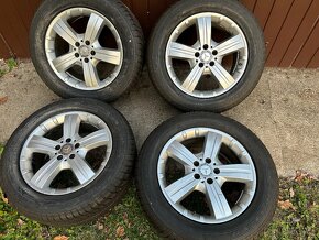 Alu kola Mercedes ml 164 zimni sada 255/55 r18 - 4