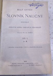 Malý Ottův slovník naučný, 1905, 1906. - 4