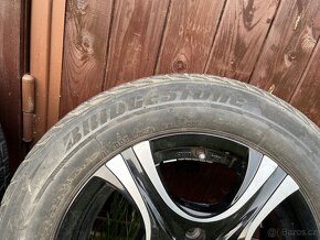 Kompletní kola na Alu disku 6,5Jx15 ET40 5x100 - 195/65 R15 - 4