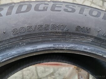 205/55/17 zimni pneu BRIDGESTONE 205/55 R17 - 4