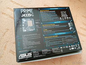 MB ASUS Prime J4005I-C integr. CPU, ITX + RAM - 4