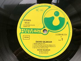 David Gilmour. LP. 1978. Made In Germany. - 4