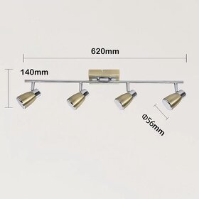 Bodové svítidlo Melinda 4 AB SAT LS4 - 4