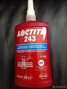 Lepidlo Loctite 243 - 250 ml zajišťovač šroubů - 4