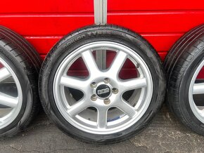 ALU kola 17" 7J ET45 + na letních pneu 225/45/R17 - 4