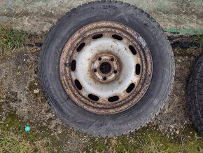 ZIMNÍ KOLA 195/65 R 15, SADA PNEU, REZERVA, ŠKODA OCTAVIA 1 - 4