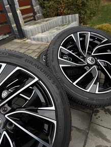 ALU kola VW Golf R / GTI Adelaide 5x112 225/45 R17" + PNEU - 4