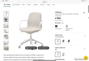 Židle Ikea Langfjall - 4