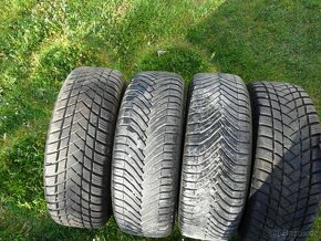 ZIMNÍ PNEU + DISKY ŠKODA 14" SEAT ,VW 185/60R14 - 4