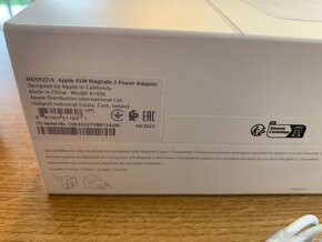 Výkonný napájecí adaptér Apple MagSafe 2,výkon 45W - 4