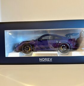 Norev 1:18 Porsche 911 992 GT3 RS Ultraviolet Weissach - 4