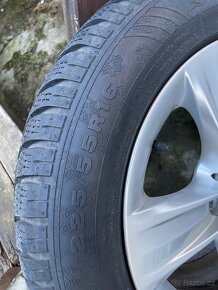 Alu kola 5x120 včetně zimních pneu 225/55R16 - 4