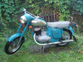 MOTOCYKL JAWA 250/ 559 PANELKA  MOTO VETERÁN 1962 - 4