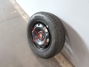 1 KS letní pneu Kleber Viaxer AS, 165/70 R14 téměř nová - 4