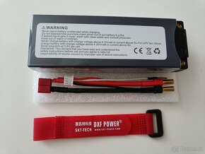 RC drift lipo, LI-POLY baterie, GTFDR 5200 mAh hardcase 5mm - 4