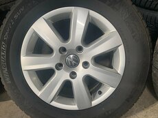 Original Alu kola 7,5 x 17”, ET50 na zimní pneu 255/60R17 - 4