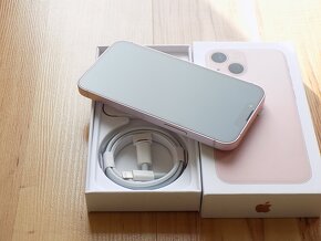 APPLE iPhone 13 mini 256GB Pink - ZÁRUKA - TOP STAV - 4