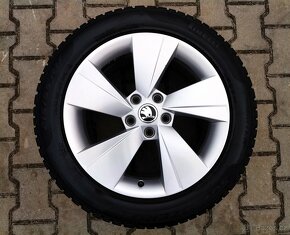 Alu kola originál Škoda Superb III 5x122 R17 Zeus - 4