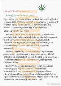 Sušený konopný list(konopný čaj) - 4