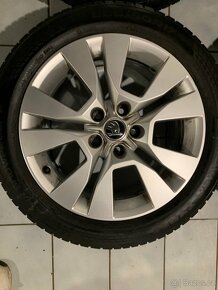 Alu kola Škoda R17 5X112 ZIMNÍ PNEU 225/50 R17 NOKIAN - 4