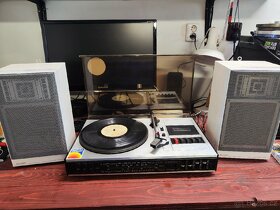 ⭐⭐⭐Europhon RGR 9003 gramo,rádio,kazeta + repro - 4