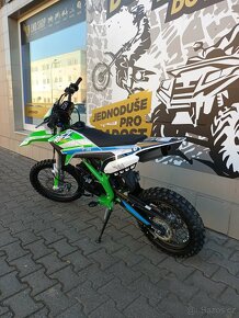 Pitbike Thunder 125cc 17/14 zelená, možnost na splátky - 4