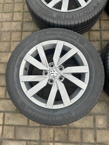 ORIGINÁL Alu Volkswagen Aragon R16, 5x112 - TOP STAV - 4