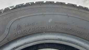 Zimní pneu SAVA eskimo LT 225/65 r16c 4ks - 4