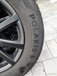 4x al kola 5x112 16 + pneu zimní 215/60 R16 - 4