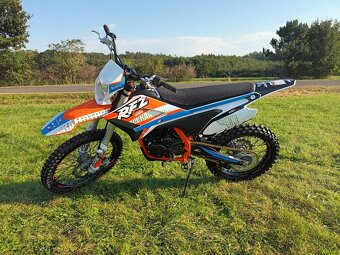 Pitbike thunder 250cc 21/18 oranžová - 4