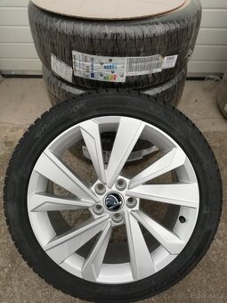 17" 5x100 r17 Alu kola zimní pneumatiky 215/45 r17 nejeté - 4