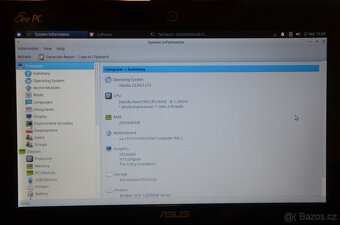 ASUS eeePC X101H jako nový 2GB RAM/250GB HDD - 4