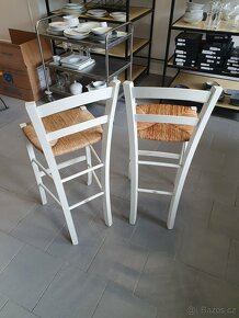 Zánovní s stylové židle / barovky - 4