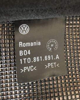 VW TOURAN 1T0861691 A SÍŤ ZAVAZADLOVÉHO PROSTORU - 4