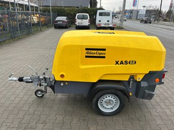 Mobilní přívěsný kompresor Atlas Copco XAS 68, 2018rv - 4