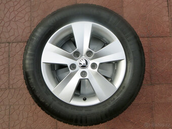 Letní alu sada originál Škoda Superb 5x112 6,5Jx16 ET41 - 4