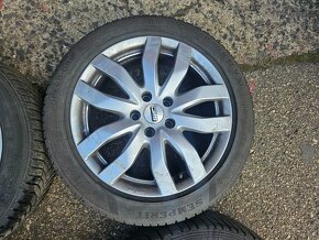 VW Škoda Audi alu disky + zimní pneu 215/50/17, 2x90% 2x 70% - 4