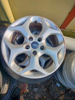 4ks alu disky orig. Ford 5x108 r16 - 4