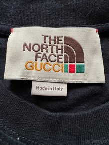 Panske tricko Gucci The North Face - 4