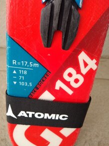 Sjezdove lyze Atomic GS 184 - 4