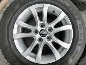 Mazda 6 orig alu kola 16" zimní gumy 6,5Jx16 114,3 michelin - 4