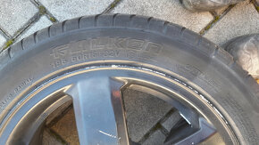 Lité disky 6Jx15 ET38 5x100 letní pneu 195/50 R15 - 4