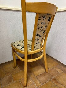 Židle THONET světlé, 7ks - 4