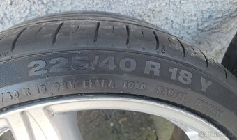 Alu kola R18 5x112 Proline + letní pneu 225/40/18 - 4